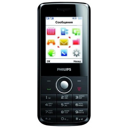Philips Xenium X116 Black фото 1