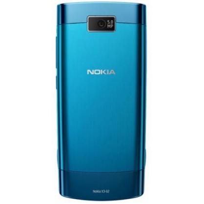 Nokia X3-02 Petrol Blue фото 4