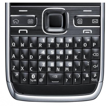 Nokia E72 Navi Zodium Black фото 3
